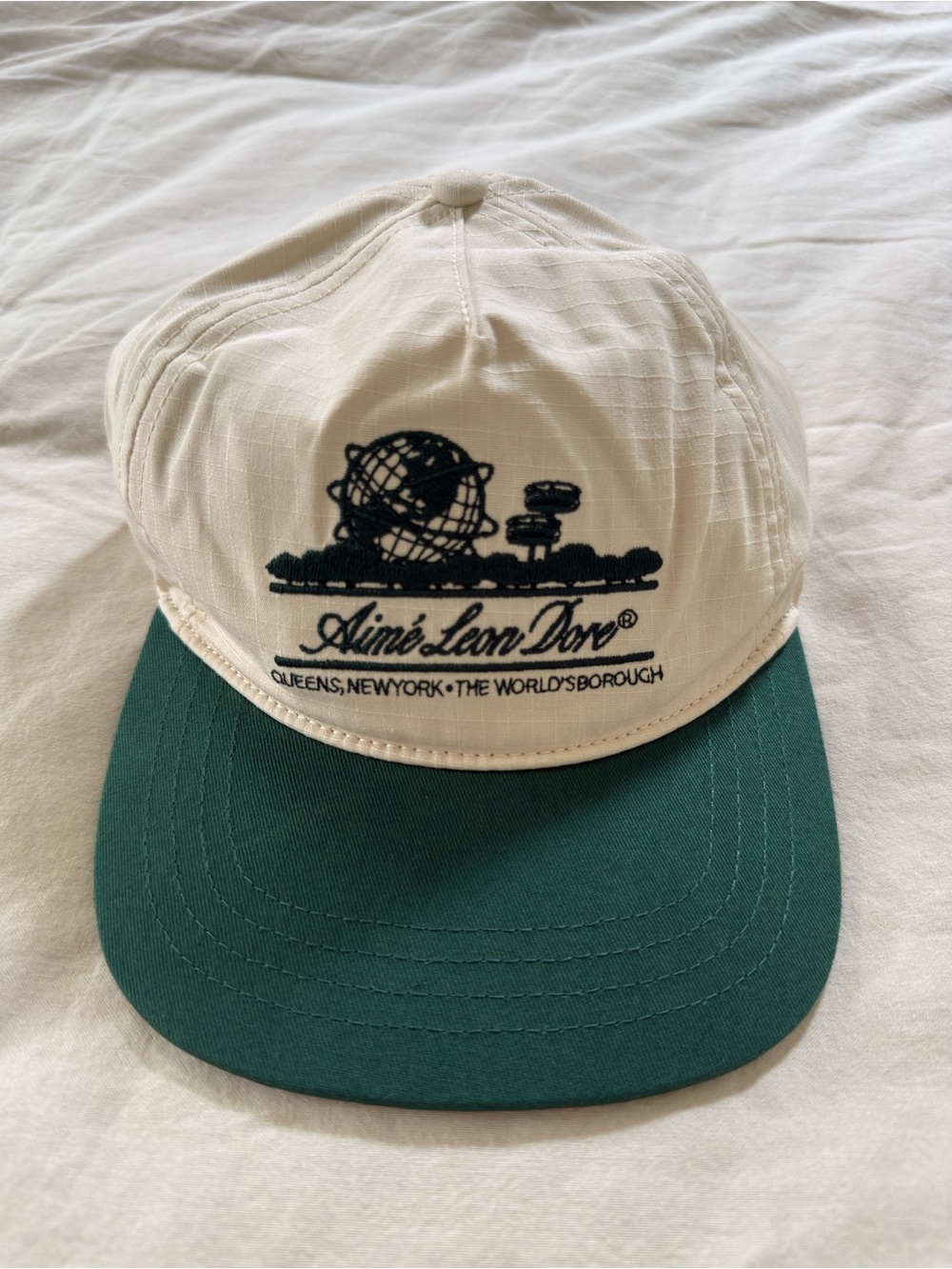 Aime Leon Dore Unisphere Snapback Hat in Pristine